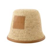 Raffia Bucket Hat - Lichtbruin Jacquemus , Beige , Heren