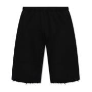Katoenen shorts MM6 Maison Margiela , Black , Heren