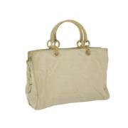 Pre-owned Nylon handbags Prada Vintage , Beige , Dames