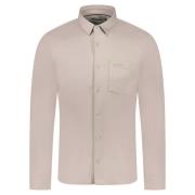Overhemd- CK Smooth Cotton Pocket Calvin Klein , Beige , Heren