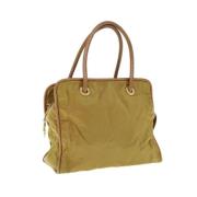 Pre-owned Fabric handbags Celine Vintage , Green , Dames