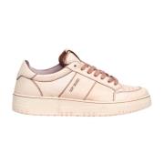 Kreeft Leren Tennis Club Sneakers Saint Sneakers , Pink , Heren