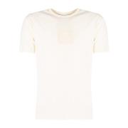 Klassieke Ronde Hals T-Shirt Iceberg , Beige , Heren