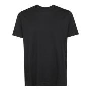 002 Noir T-Shirt Majestic Filatures , Black , Heren