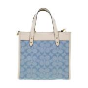 Pre-owned Canvas handbags Coach Pre-owned , Blue , Dames