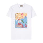 Zeemeermin Katoenen T-shirt Alessandro Enriquez , White , Dames