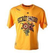 Mannen Secret Garden T-shirt Dolce & Gabbana , Yellow , Heren