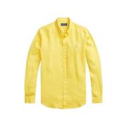 Casual Shirts Polo Ralph Lauren , Yellow , Heren