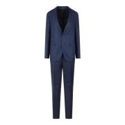 Single Breasted Suits Tagliatore , Blue , Heren