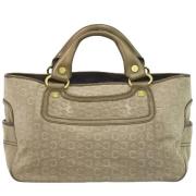 Pre-owned Suede totes Celine Vintage , Beige , Dames