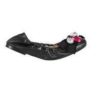 Ballerinas Casadei , Black , Dames