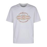 Unity Is Power Printed T-Shirt Casablanca , White , Heren
