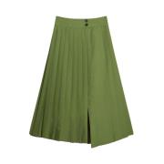 Midi Skirts Golden Goose , Green , Dames