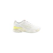 Witte Ergonomische Veterschoenen Premiata , White , Heren