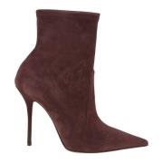 Ankle Boots Casadei , Red , Dames