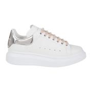 Witte Oversized Leren Sneakers Alexander McQueen , White , Dames