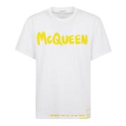 T-Shirts Alexander McQueen , White , Heren