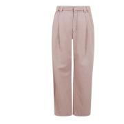 Trousers Brunello Cucinelli , Pink , Dames