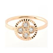 Pre-owned Rose Gold rings Louis Vuitton Vintage , Yellow , Dames