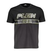 T-Shirts Plein Sport , Black , Heren