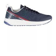 Heren Sneaker met Contrasterende Details en Logo Carrera , Blue , Here...