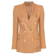 Stijlvolle Jassen Collectie Tagliatore , Brown , Dames