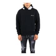 Heren Knitted Hood Hoodie Flaneur Homme , Black , Heren