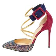 Pre-owned Suede heels Christian Louboutin Pre-owned , Multicolor , Dam...