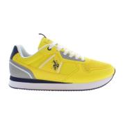 Sneakers U.s. Polo Assn. , Yellow , Heren