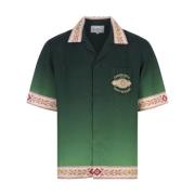 Short Sleeve Shirts Casablanca , Green , Heren