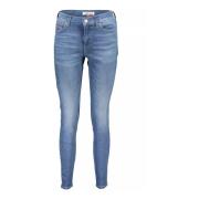Lichtblauwe Skinny Jeans met 5-Pocket Design Tommy Hilfiger , Blue , D...