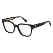 Zwarte Brillen TH 2102 Zonnebril Tommy Hilfiger , Black , Unisex