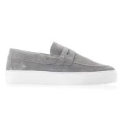 Klassieke Leren Loafers voor Mannen Goosecraft , Gray , Heren