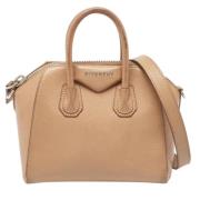 Pre-owned Leather totes Givenchy Pre-owned , Beige , Dames