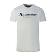 T-Shirts Aquascutum , Gray , Heren