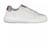 Contrasterende Details Sneaker voor vrouwen Calvin Klein , White , Dam...