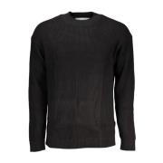 Round-neck Knitwear Calvin Klein , Black , Heren