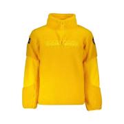 Gele Sweater - Polyestermix Napapijri , Yellow , Heren