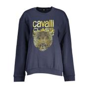 Sweatshirts Cavalli Class , Blue , Dames