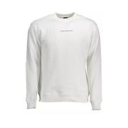 North Sails White Cotton Sweater North Sails , White , Heren