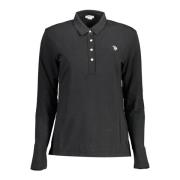 Polo Shirts U.s. Polo Assn. , Black , Dames