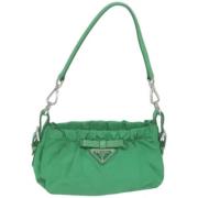 Pre-owned Fabric prada-bags Prada Vintage , Green , Dames