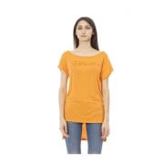 T-Shirts Just Cavalli , Orange , Dames