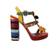 Flat Sandals Dolce & Gabbana , Multicolor , Dames