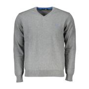 V-neck Knitwear Harmont & Blaine , Gray , Heren