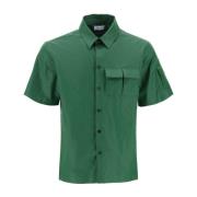 Short Sleeve Shirts Salvatore Ferragamo , Green , Heren