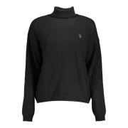 Turtlenecks U.s. Polo Assn. , Black , Dames