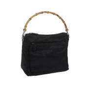 Pre-owned Nylon gucci-bags Gucci Vintage , Black , Dames