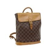 Pre-owned Coated canvas backpacks Louis Vuitton Vintage , Multicolor ,...