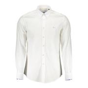 Witte Katoenen Overhemd met Smalle Pasvorm Harmont & Blaine , White , ...